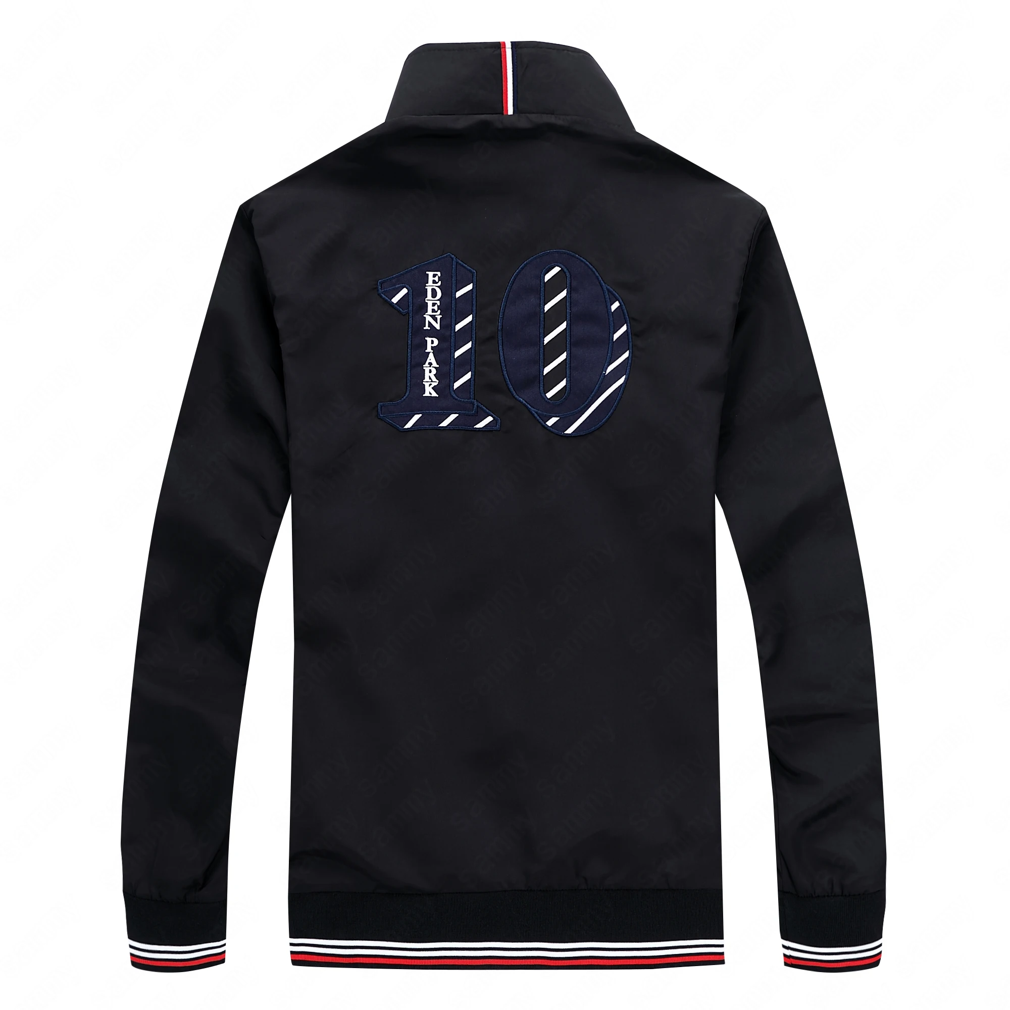 EdenPark Homme куртка деловая Повседневная модная Стильная мужская куртка высокого качества на молнии тонкая Водонепроницаемая с вышивкой Большие размеры от M до 3XL