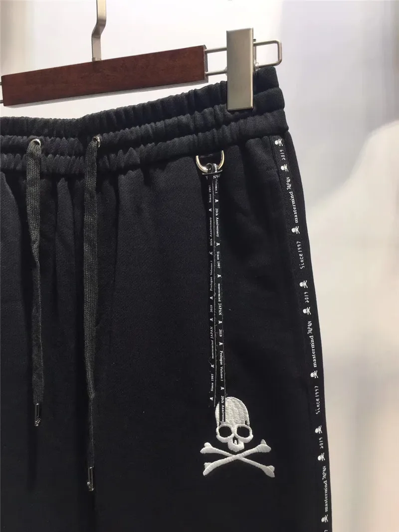 19FW Mastermind Япония женские спортивные брюки мужские 1:1 высококачественные шнурки Mastermind Япония джоггеры