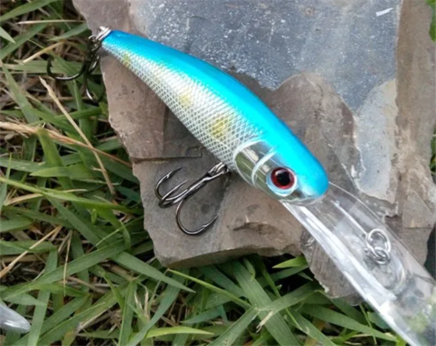 

Lure Freshwater Submerged 6.5 Cm9g Deep Dive Long Shot Large Tongue Board Mino Faux Lure Angling