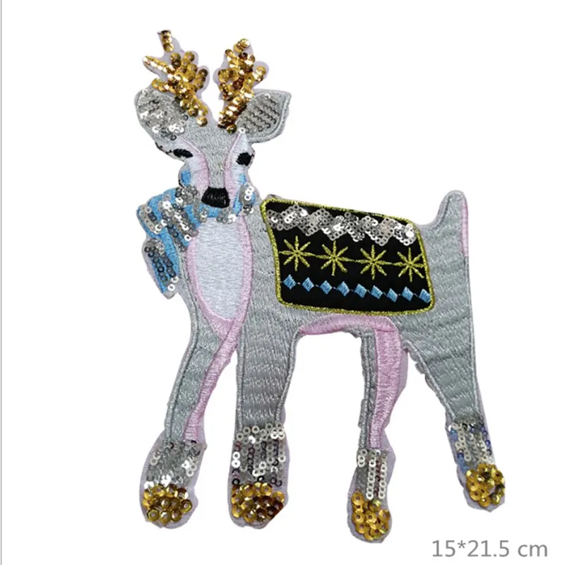 

Embroidered Deer Badge Pattern Clothing Accessories Patches