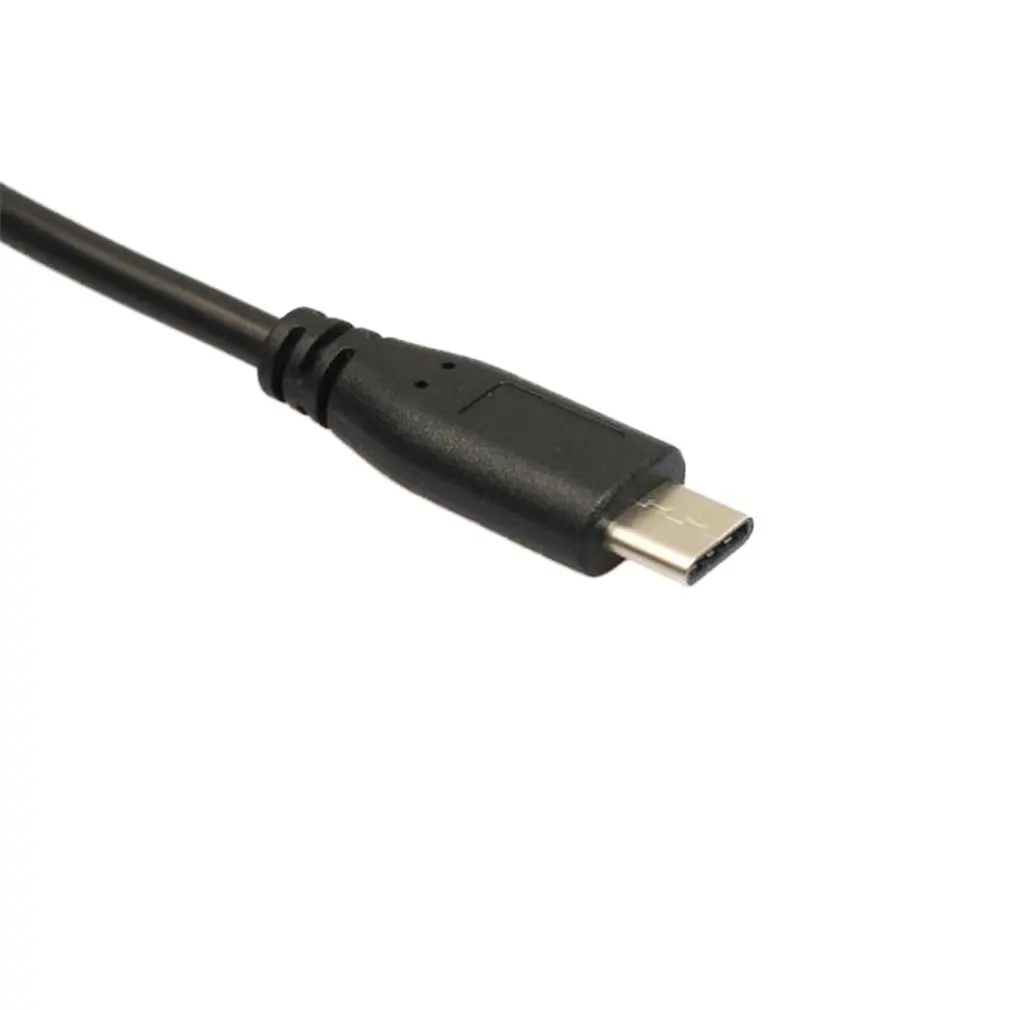 0,3 м USB 3,1 type C штекер для Micro USB Женский Кабель для передачи данных адаптер конвертер usb type C Кабель-адаптер