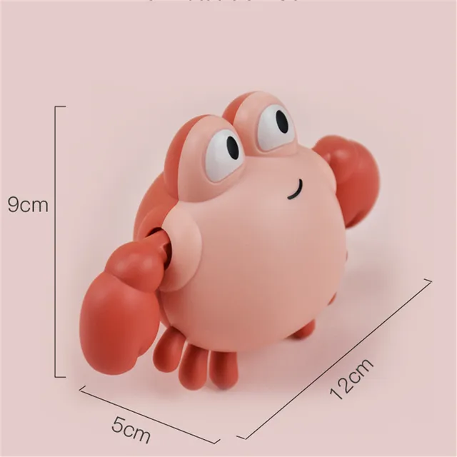 Baby Water Toys Bath Fish Cartoon Animal Chain Clockwork Whale Swimming Pool Bathing Toys For Children Gift 6