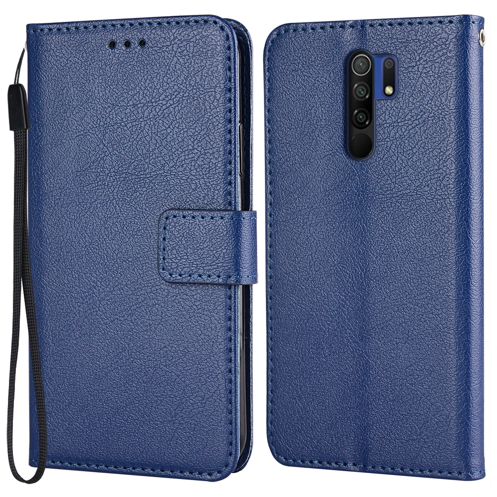 Чехол-бумажник для Xiaomi Poco M2 перезаряженный MZB0957IN 6 53 '' кожаный чехол-подставка