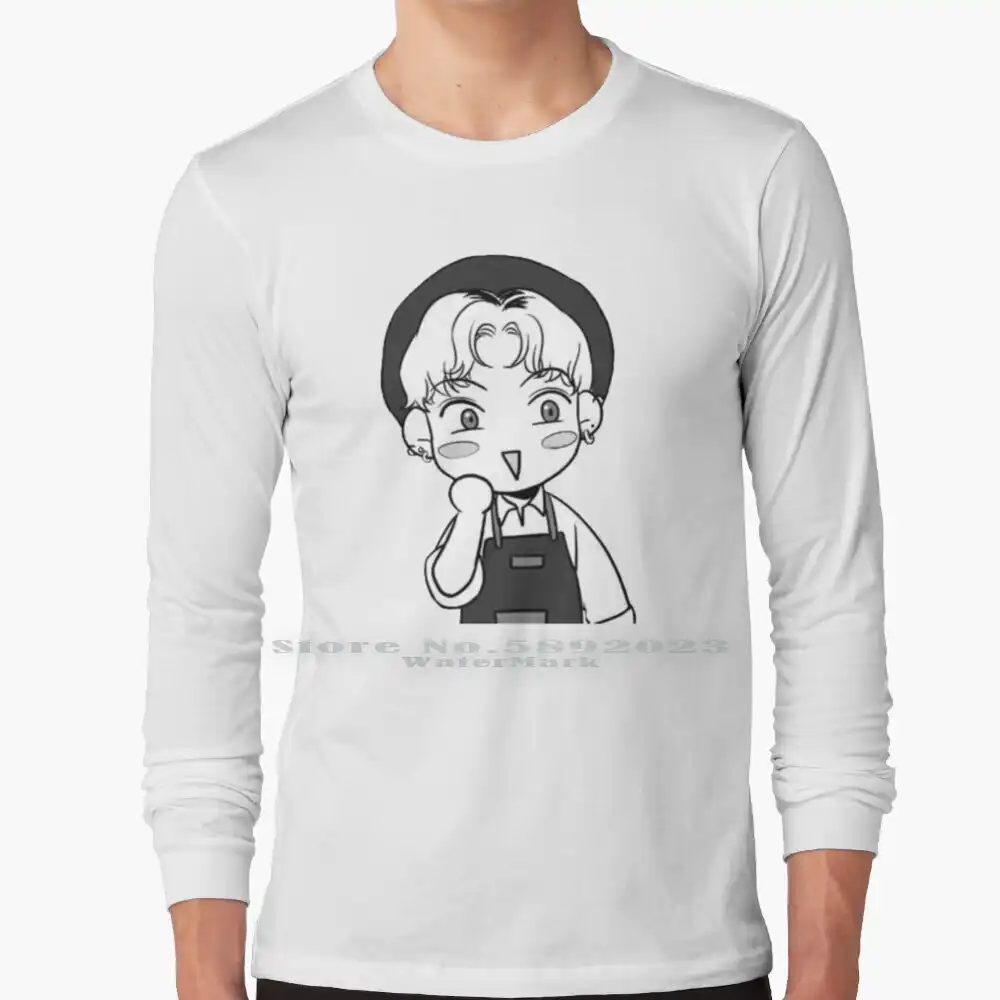 Chanwoo Long Sleeve T Shirt 100 Pure Cotton Big Size Bj Alex Yaoi Solo Leveling Chanwoo Manga Boys Love Jiwon Bl Ahn Jiwon Nam T Shirts Aliexpress