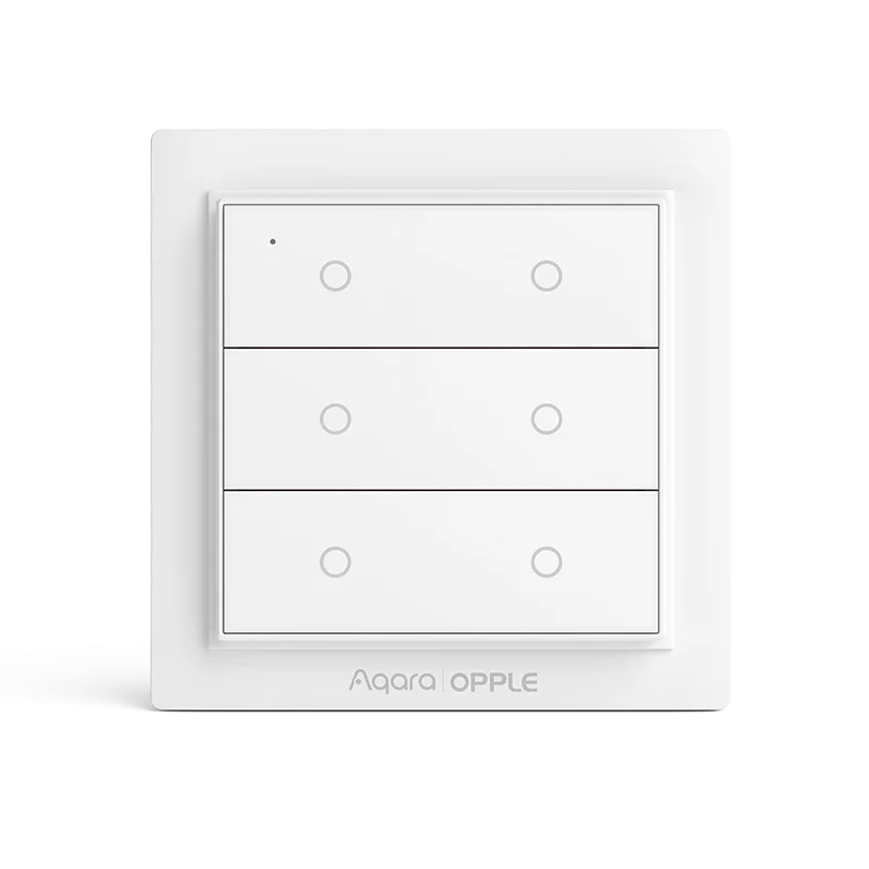  Xiaomi Aqara OPPLE Wireless Scene Switch 6 Gang Smart Compatible with MiHome Aqara HomeKit App No W - 4000317941888