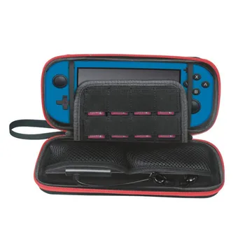 

For Switch Lite Mini EVA Soft Carrying Case for Nintendo Switch Lite Game Console Protective Handbag Storage Bag with Card Slot