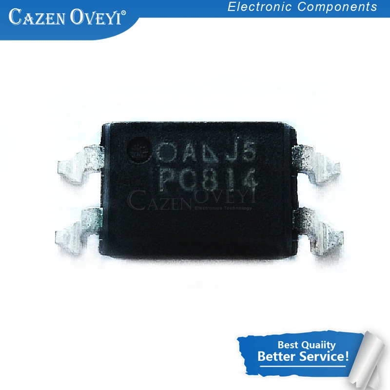

10 шт./партия, фотоэлектрические выходные фотоизоляторы FOD814 PC814 SOP-4 SMD EL814 LTV-814 FOD814 PC814A