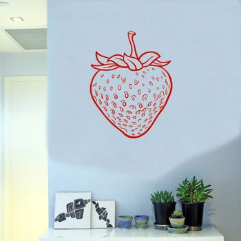 

Strawberry Fruits Wall Sticker Home Decor Kids Children Room Decoration Vinyl Art Murals Bedroom Wall Decals Nursery Wallpaper