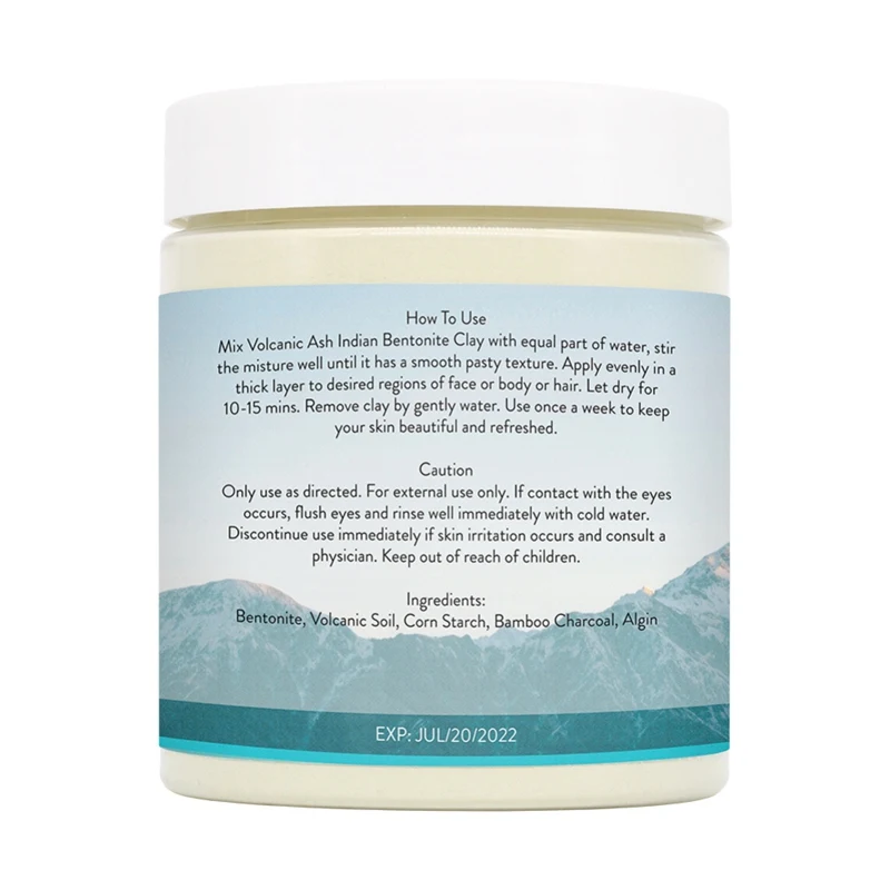 Skin Care Face Mask Mud Mask Face Cleaning Hydrating Remove Blackheads Shrink Pore Nourishing Facial Mask