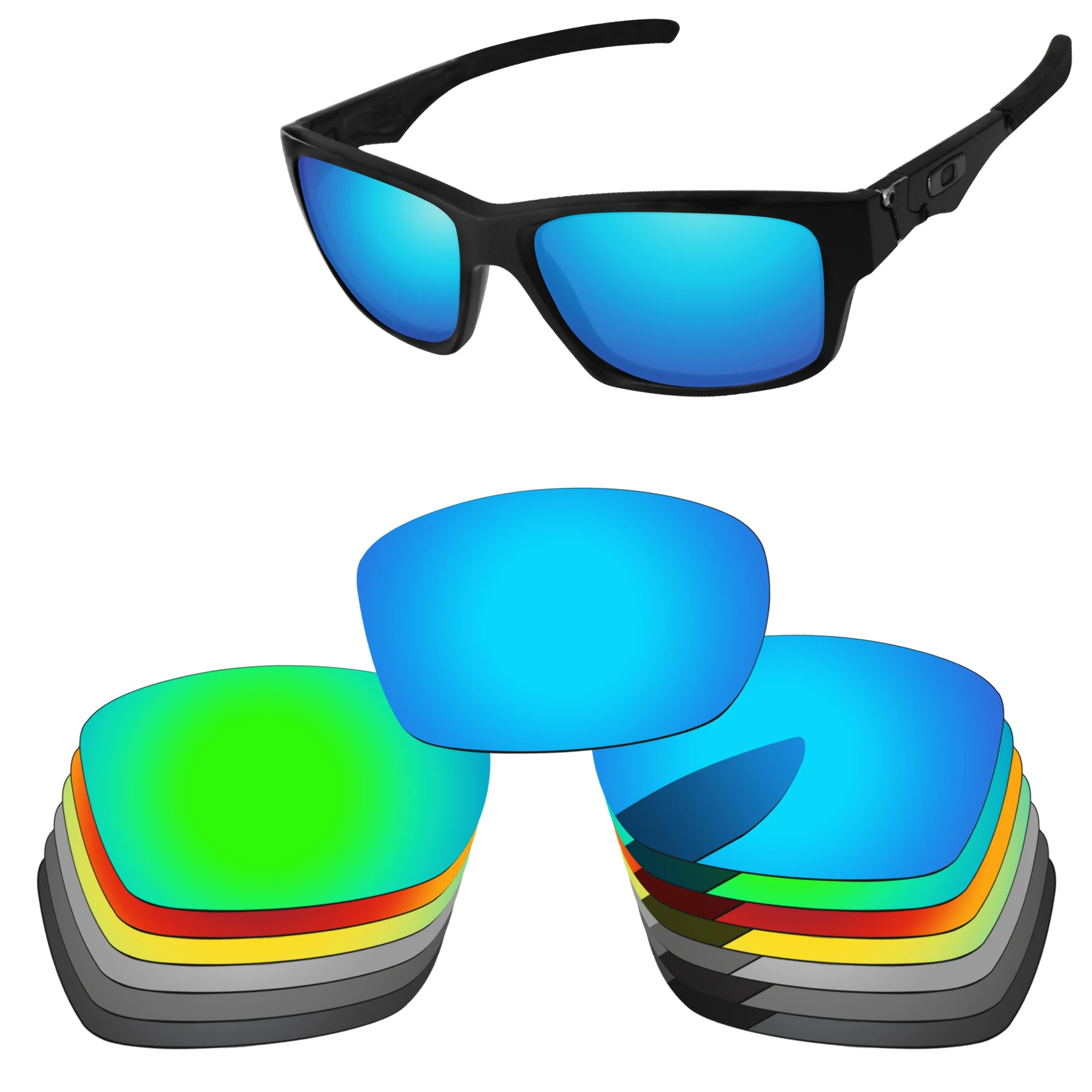 

PapaViva Replacement Lenses for Authentic Jupiter Factory Lite OO4066 Sunglasses Polarized - Multiple Options