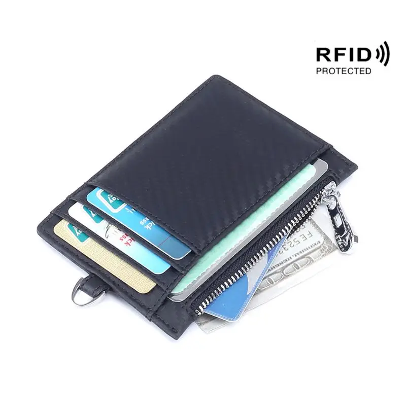 THINKTHENDO натуральная кожа автобус ID держатель для карт чехол RFID Блокировка значок шейный ремешок
