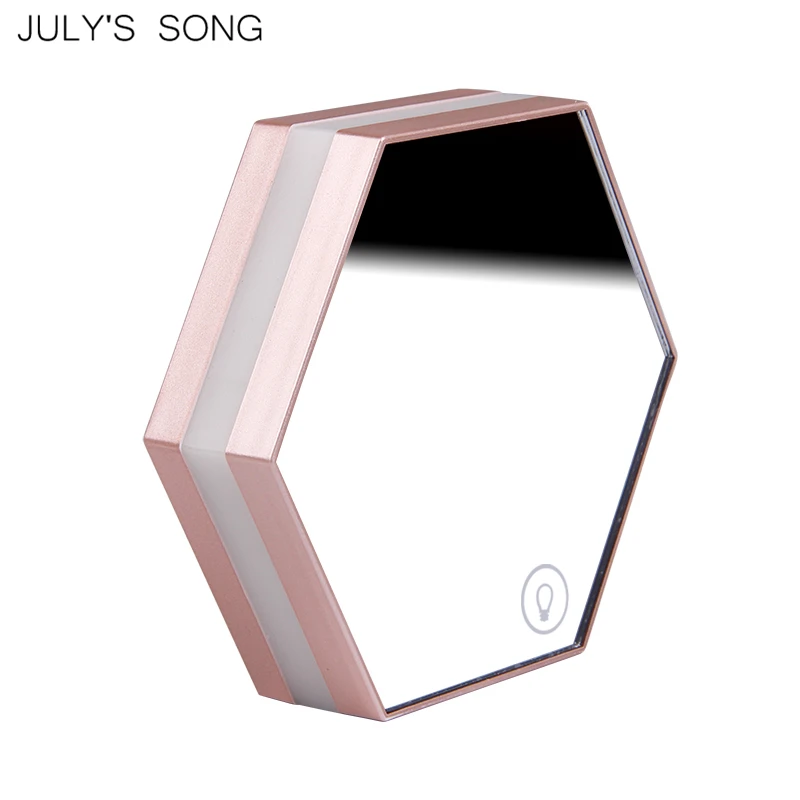Настенный светодиодный Будильник JULY'S SONG зеркальные цифровые часы электронные