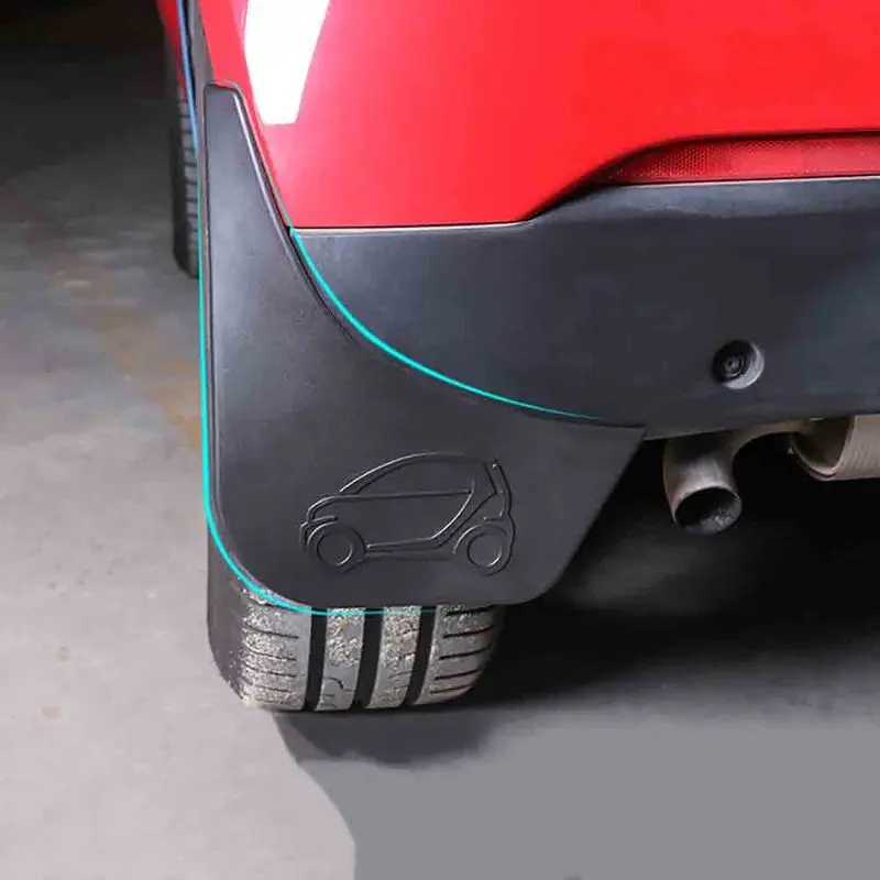 Lembi Di Fango Auto Per Mercedes Smart 453 Fortwo Forfour Paraspruzzi Paraspruzzi Mud Flap Anteriore Posteriore Parafanghi Parafango Accessori