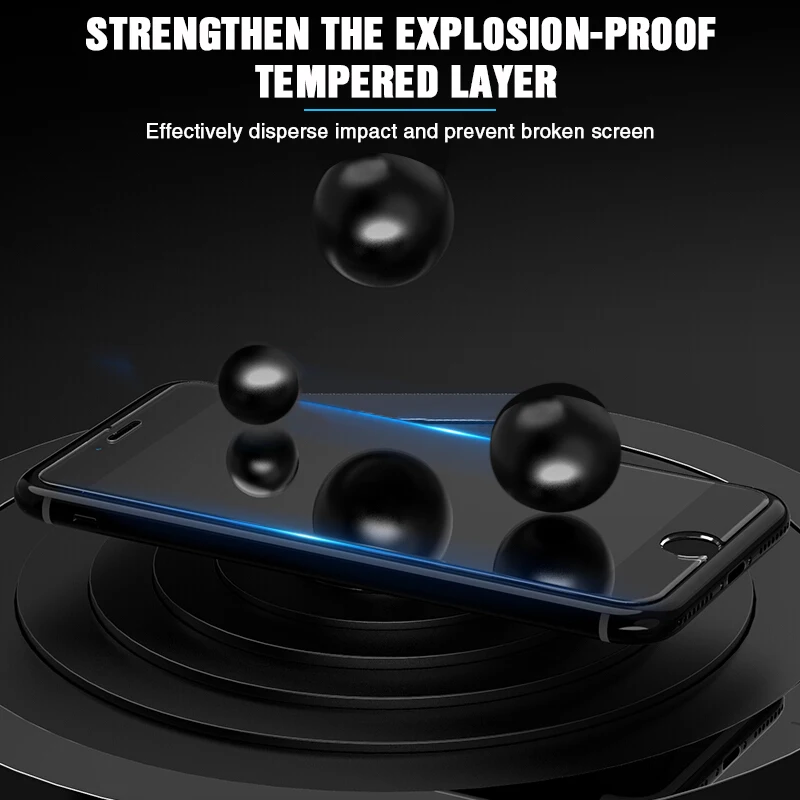  15H Schutz Glas Auf Für iPhone 8 7 6 6s Plus XS MAX 10 Screen protector Für iPhone X XR XS MAX 6s 7