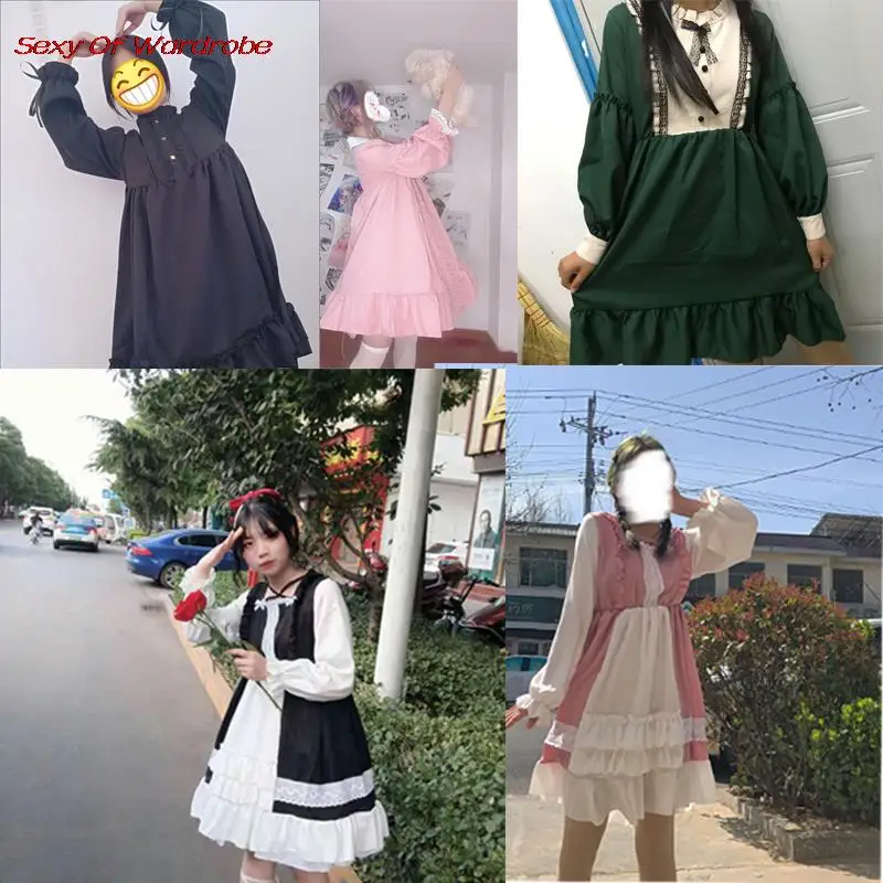 Japanese Sweet Kawaii Lolita Women Dress