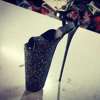 

Dovereiss Fashion Women's Shoes summer Mesh consice Elegant Peep toe Buckle Party shoes platform sandals 30cm Party shoes 33-49