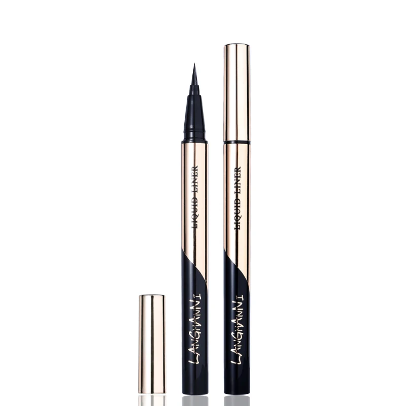 Горячая Распродажа, подводка для глаз Make Up Ultimate, черная жидкая подводка для глаз, стойкая, водостойкая, подводка для глаз, ручка для красивого макияжа, косметические инструменты для красоты TSLM1
