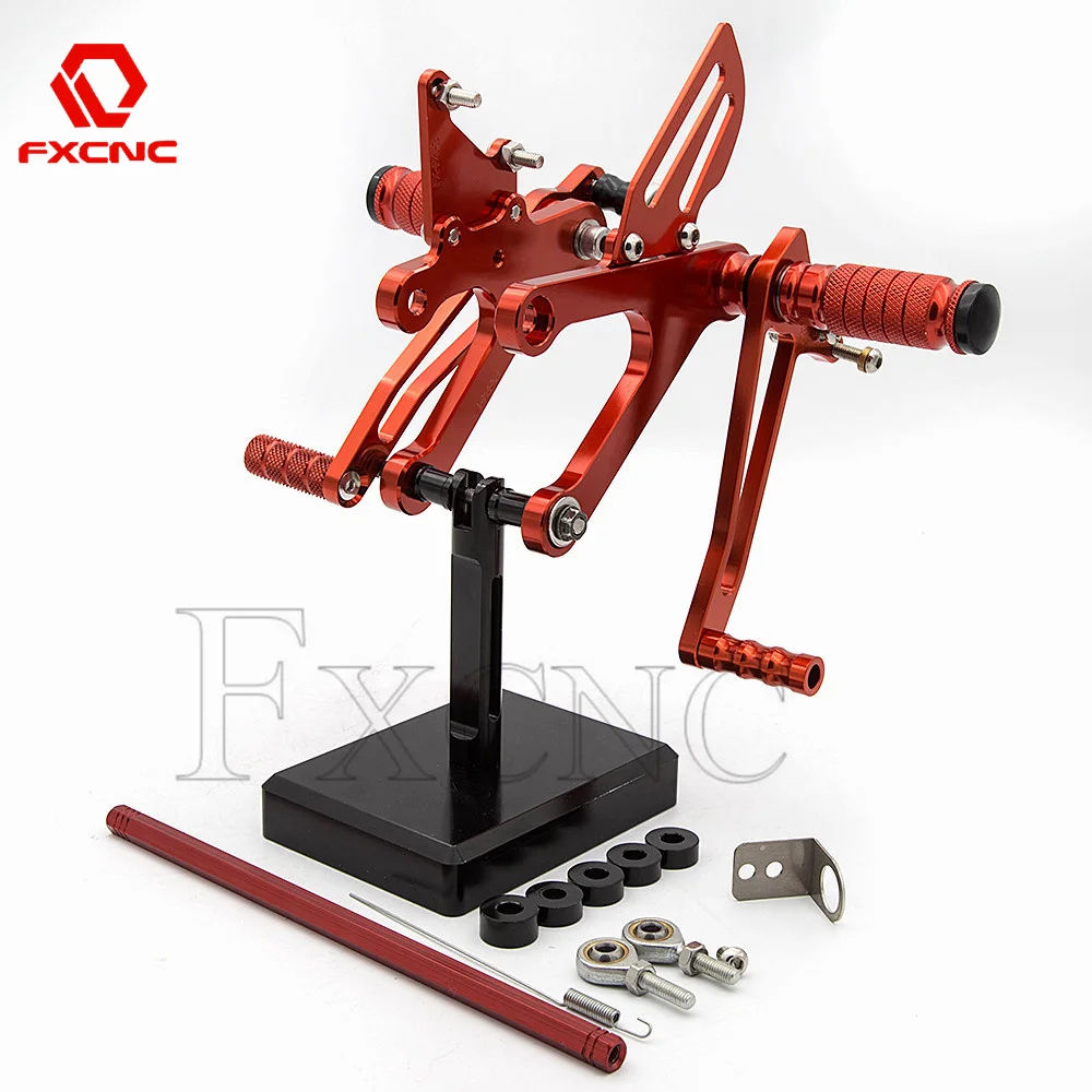 

For Honda NSR250 NSR 250 MC21 PGM1 PGM2 PGM3 1990 1991 1992 1993 Motorcycle Rearset Rear Set Foot Peg Pedal Footrest Rearsets