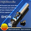 B9 touch screen show the bluetooth headset is smoked pull cylinder movement mini wireless headsets tws5.0 gm 1