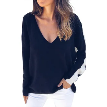 

Madam clothing OWLPRINCESS V-neck long sleeve knit of new fund of 2019 autumn winters is loose women sweater