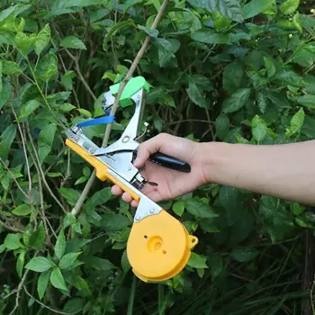 

New 1PC Branch Tying Machine Kit for Vegetable Grape Tomato Cucumber Pepper Flower Cutter Alloy +PP Plant Tapetool Tapener