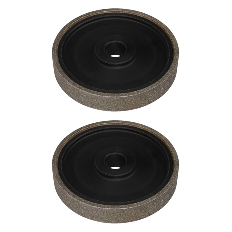 Алмазный шлифовальный круг для ювелирных изделий 2 шт. 6 дюймов 1 дюйм с отверстием