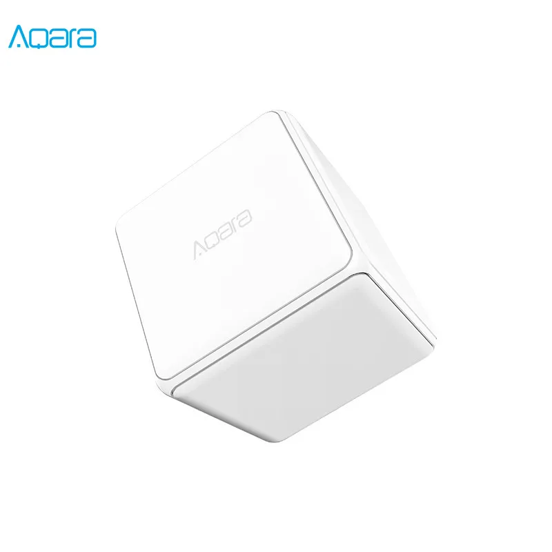 Оригинальный контроллер Aqara Cube Zigbee версия управляется шестью действиями с