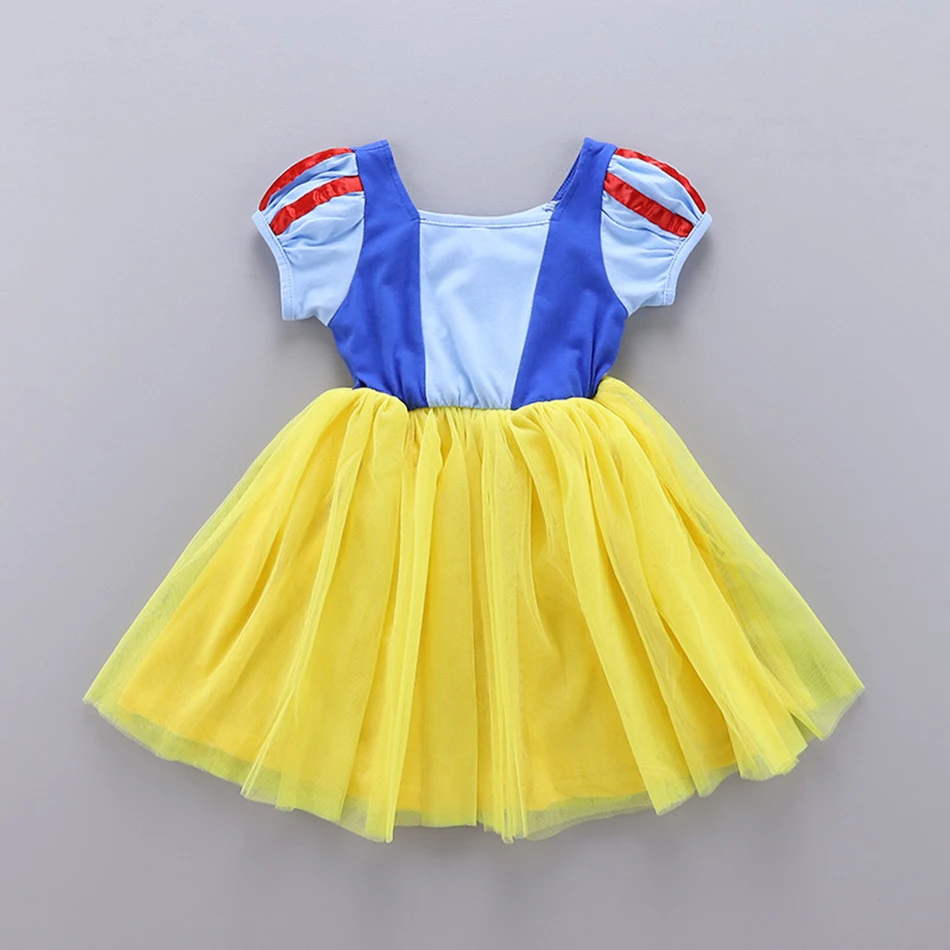 Baby Girls Princess Dress Fancy Costume Toddler Cosplay Arier Snow White Elsa Dress Infant Alice Gowns Girl Birthday vestidos boutique baby dresses