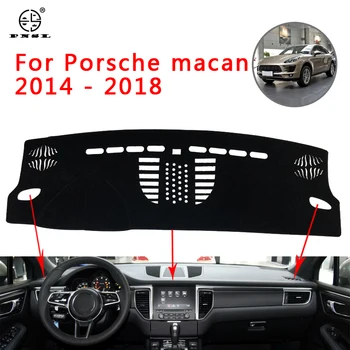 

PNSL Car Dashboard Cover Dash Mat Dash Pad Carpet For Porsche Macan 2014~2020 Sun block anti - slip anti - uv keep warm