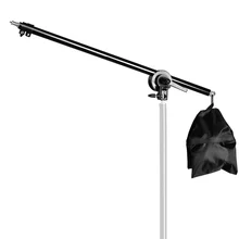 מקצועי בום זרוע אור Stand 70 133cm מתכוונן הארכת מוט מקל עם שק חול Youtube צילום סטודיו וידאו