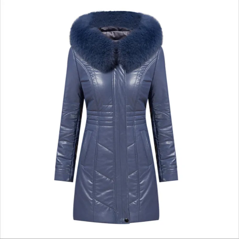 manteau fourrure synthétique mango