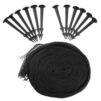 

Black Anti Bird Mist Net Mesh protection Fruit Crop Garden Catching Bird Net not hurt birds