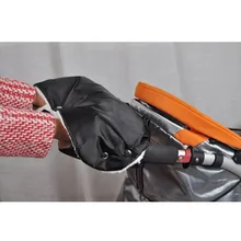 Муфта для детских колясок, водонепроницаемые детские варежки на коляску, аксессуары для детских колясок, рукавица для прогулок