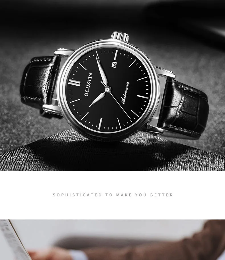 OCHSTIN Топ люксовый бренд Tourbillon автоматические механические часы для мужчин спортивные часы Бизнес наручные часы Relogio Masculino