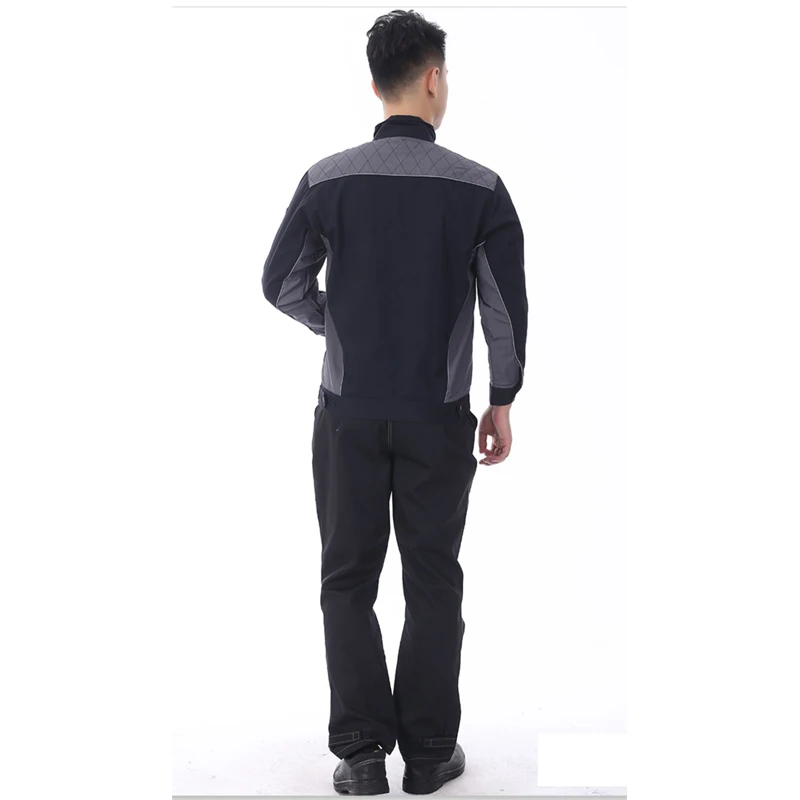 Plus Size Work Clothes Multi Pocket 