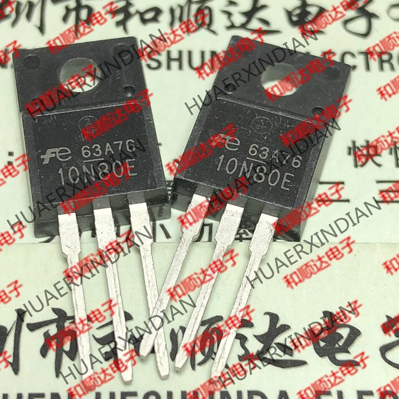 5 шт., новые оригинальные кнопки 10N80E FMV10N80E TO-220F 800V 10A