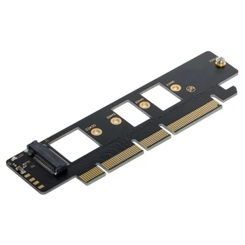 

M.2 NVMe SSD NGFF to PCIE 3.0 X16 X4 Adapter Card M Key NVME AHCI SSD for 110mm 80mm SSD Adapter