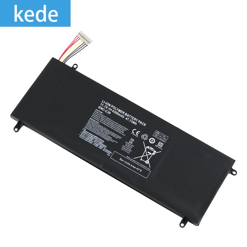 Kede GNC-C30 ноутбук Батарея для GIGABYTE U2442 U24F P34G V2 11,1 V 4300 мА/ч, 47.73wh