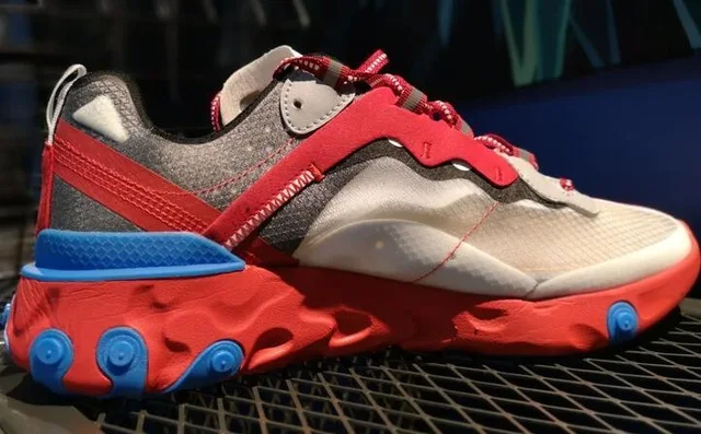 react element 87 55 спортивная обувь для мужчин, антрацит, светильник, кость, тройной, черный, белый, красный, ORBIT, модные мужские кроссовки, спортивные - Цвет: 9