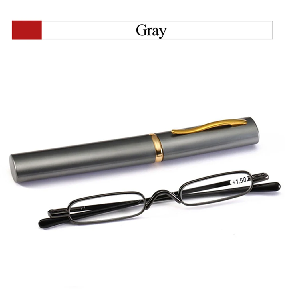 Kann Blume Platz Lesebrille Frauen Frühling Scharnier Schmale Gläser Für Männer Smart Glasse Mit Fall Mode frauen смарт очки + 2 – Detail 8