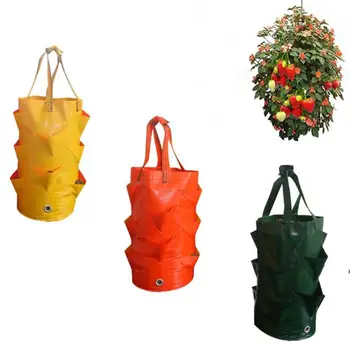 

Multi-Port Container Bag Flower Planting Bag 3 Gallons Plastic Balcony Spring Sweet Potato Creative Practical