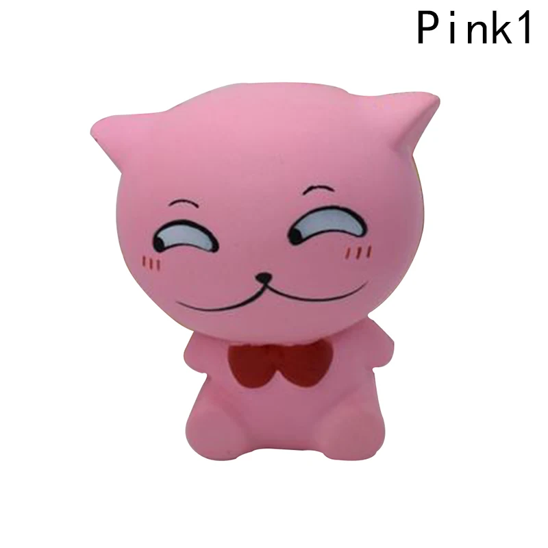 Моделирование Bowtie кошка офис декомпрессионные игрушки PU медленный отскок детские игрушки для снятия стресса лучшие подарки