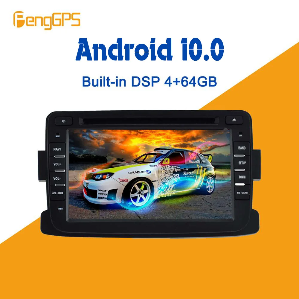 Для Dacia/Sandero/Duster/Renault/Captur/Lada/Xray 2/Logan 2 Радио Android PX6 1 Din автомобильный DVD