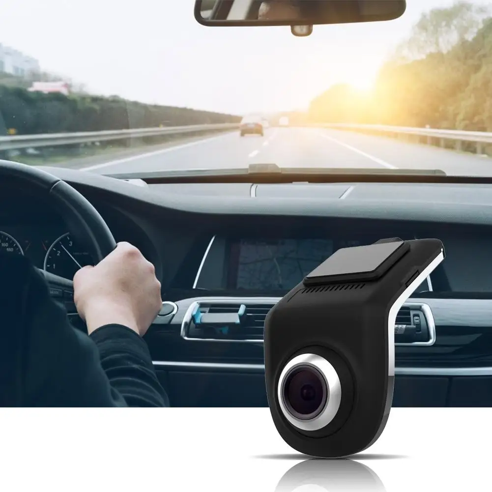 

Dash Cam One-way Car Navigation Recorder G-sensor USB FHD ADAS Car DVR Driving Recorder Can Be Connected Car Multimedia Player