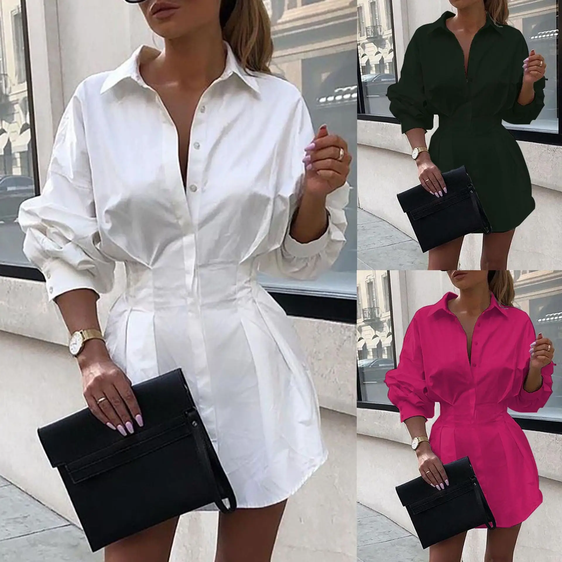 t shirt button down dress