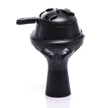 Тип стеклянная кальянная чаша, горшок sheesha, аксессуары для кальяна и защиты от ветра, легко моется, с силиконовым протектором