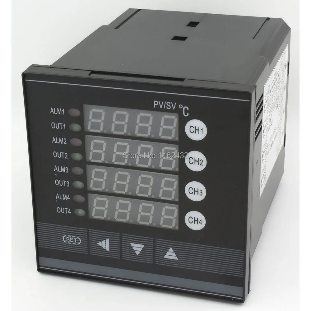 Цифровой регулятор температуры XMTA JK4 96*96 мм 4 канала PIDs|pid digital temperature controller|digital