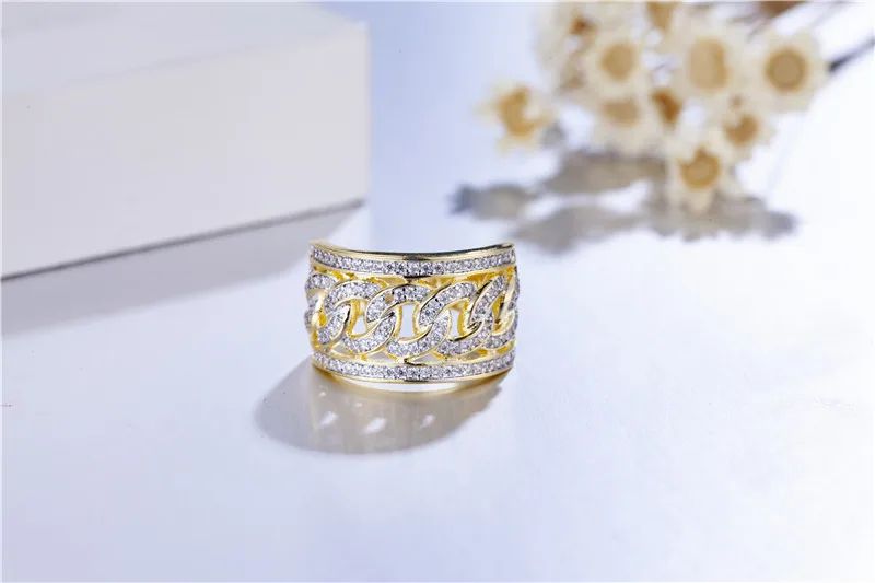 Женское кольцо из серебра 925 пробы с искусственным бриллиантом|Кольца| |