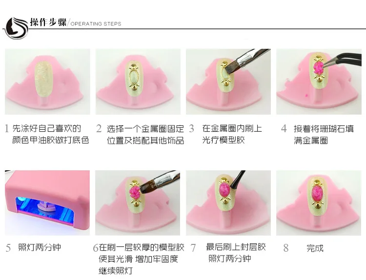 1 коробка 12 Тип Japanses Flash Coralstone Красочные Блестки для ногтей Пудра с пайетками блестки 3D украшения ногтей Советы Набор