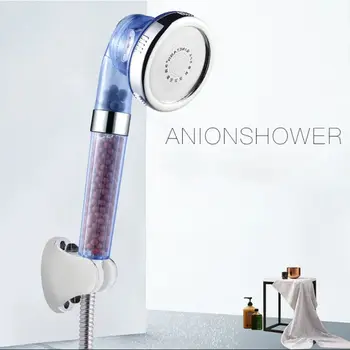 

shower head Universal 23*8cm Stainless SteelShower Head With Pause Control Adjustable Button 3 Mode Function Showerhead